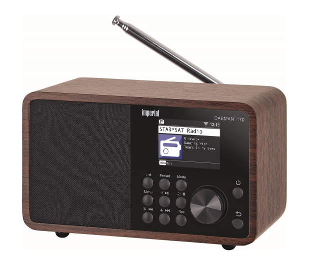 IMPERIAL Imperial DABMAN i170 DAB+ and Internet Radio Wood Look - 1535018 - zdjęcie 4